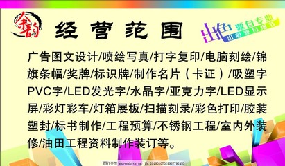 廣告名片與電腦圖文設計的藝術融合